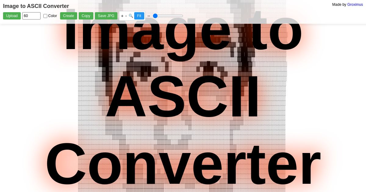 Image to ASCII Converter | Create Unique ASCII Art Online