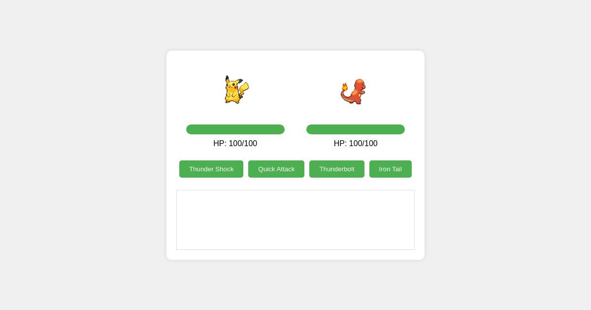 Pokemon Simulation Pokémon Battle Simulator