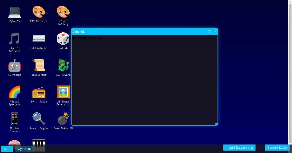 Unix-Magic OS - Electric Dragon Edition