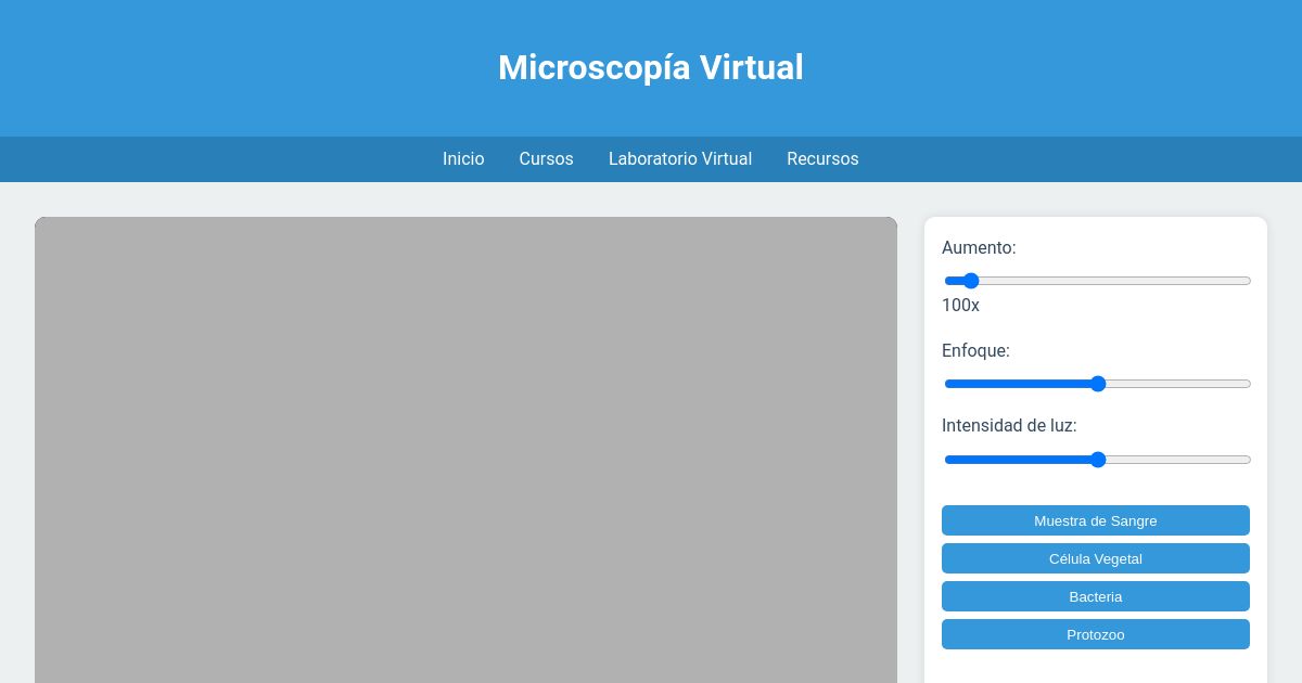 Microscopía Virtual - La Biología Virtual